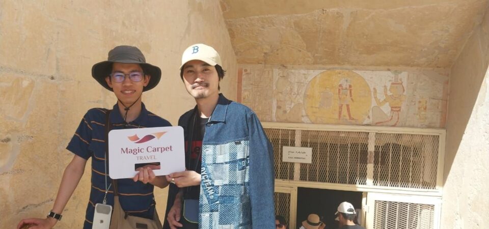 valley of the kings on their tour of Egypt with Magic Carpet Travel