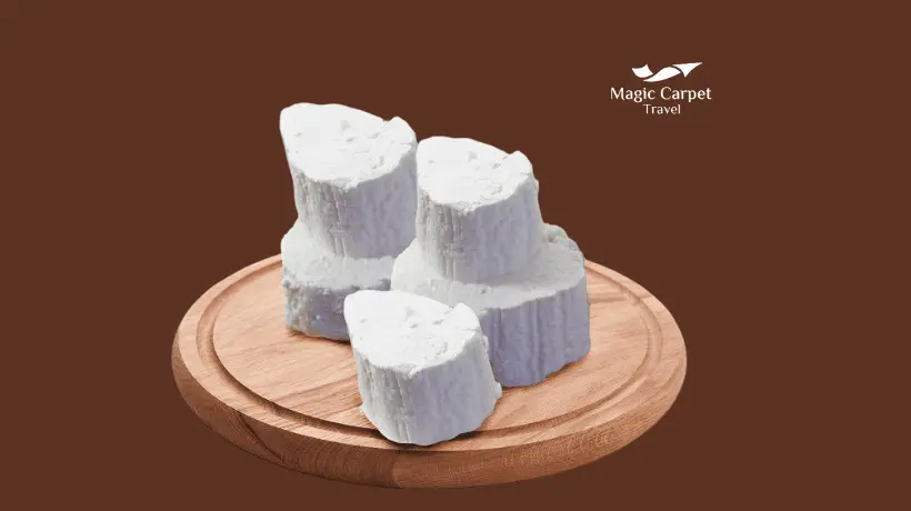 Areesh Cheese, the oldest cheese in the world.