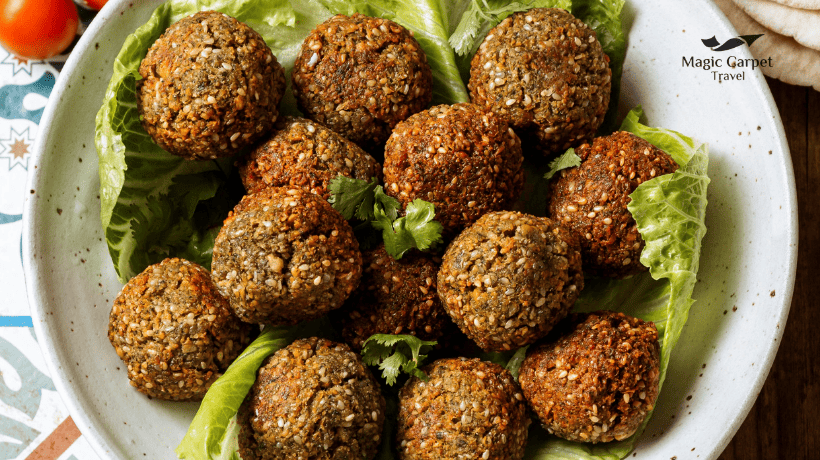 Taameya, aka Egyptian falafel is made from fava beans and among the very well known traditional dishes of Egypt.